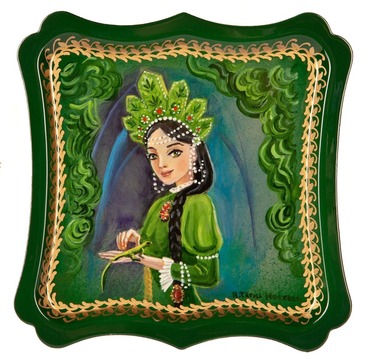 Малахитовая шкатулка Павел б