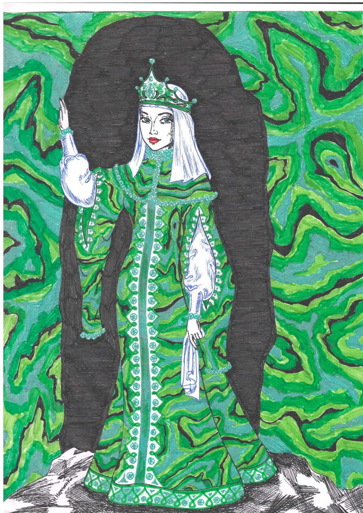 Малахитовая шкатулка Павел Бажов