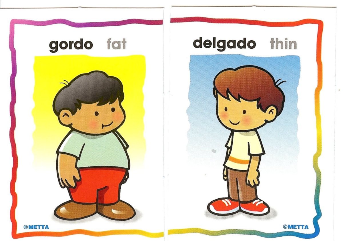 Карточки противоположности для детей