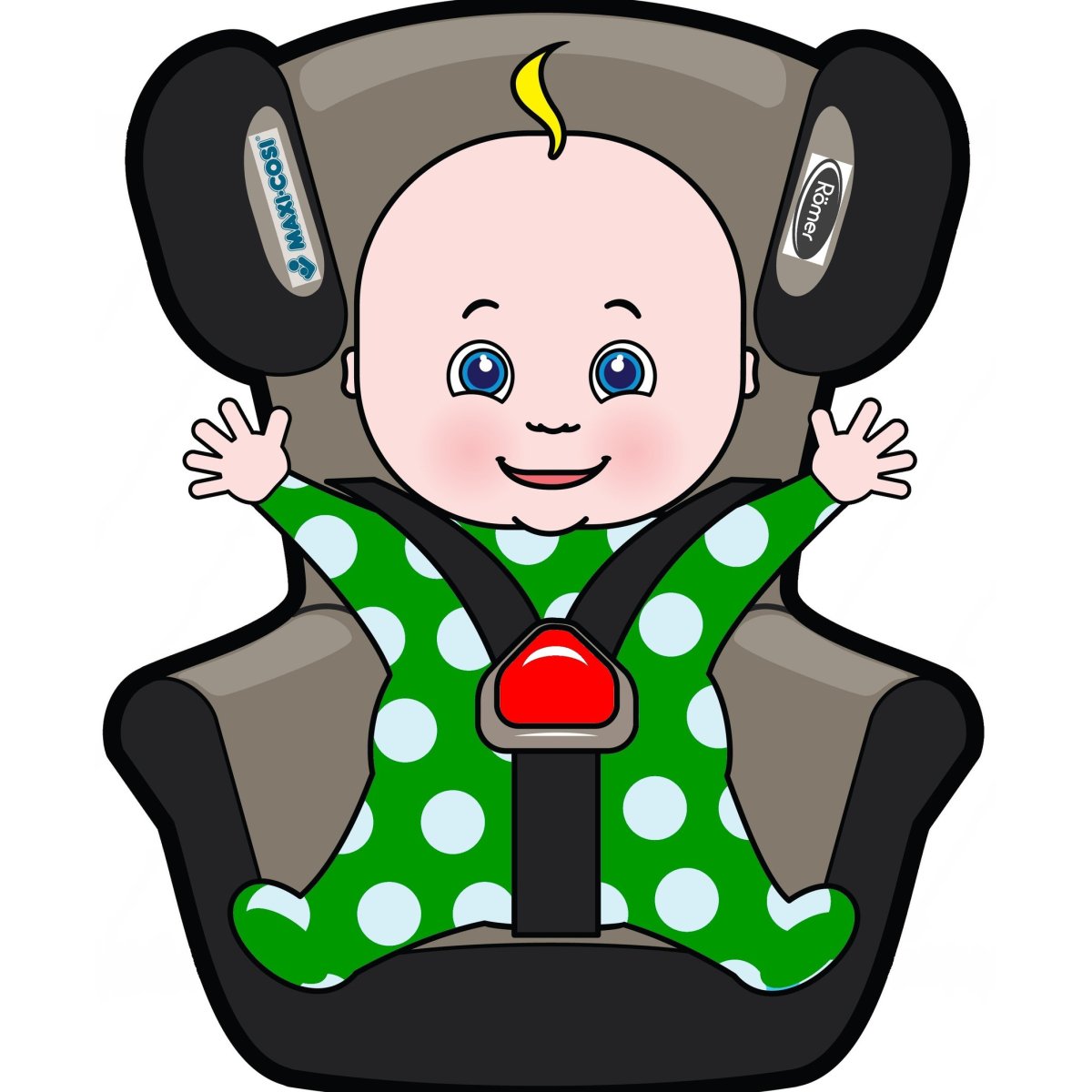 Пристегните ребенка