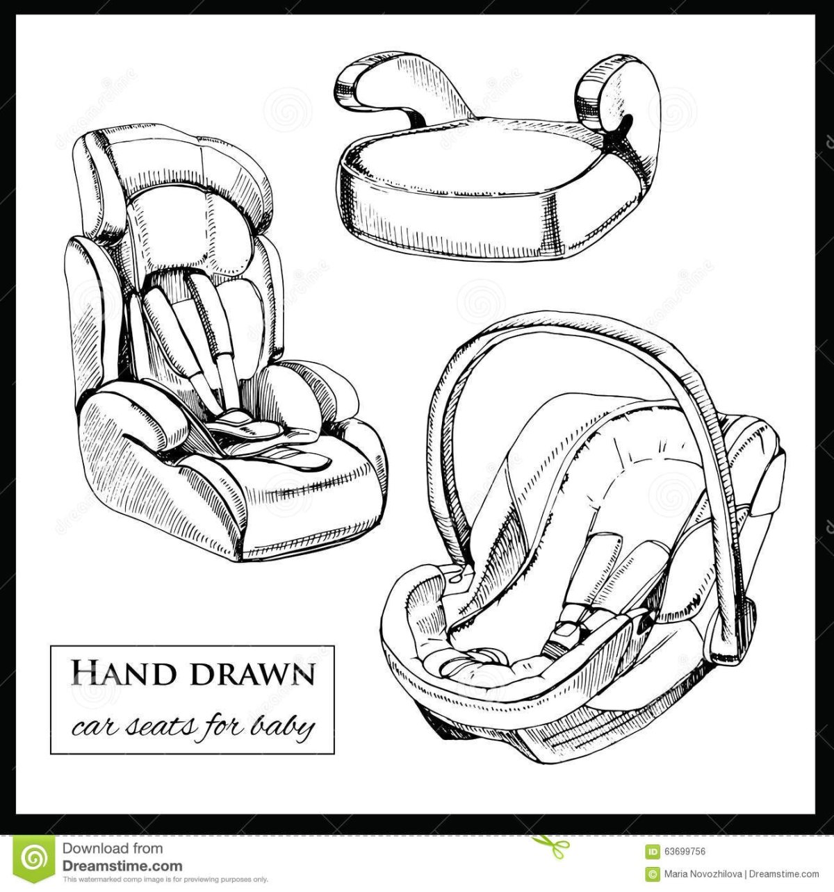 Значок детское кресло