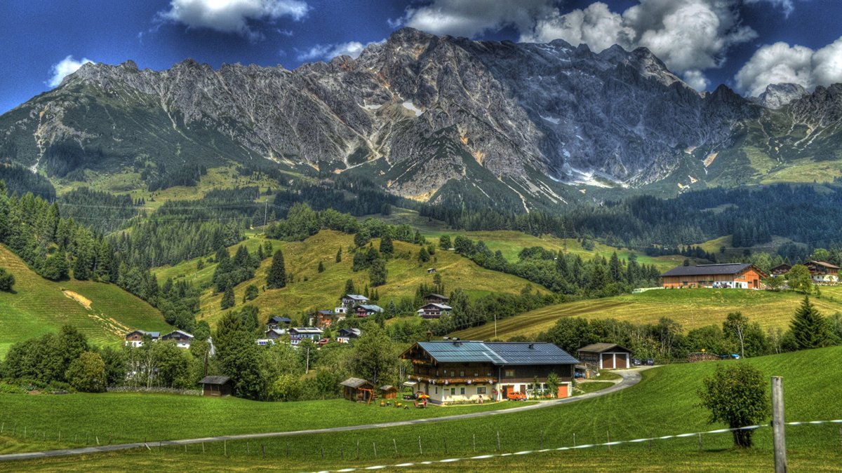 Австрия Альпы