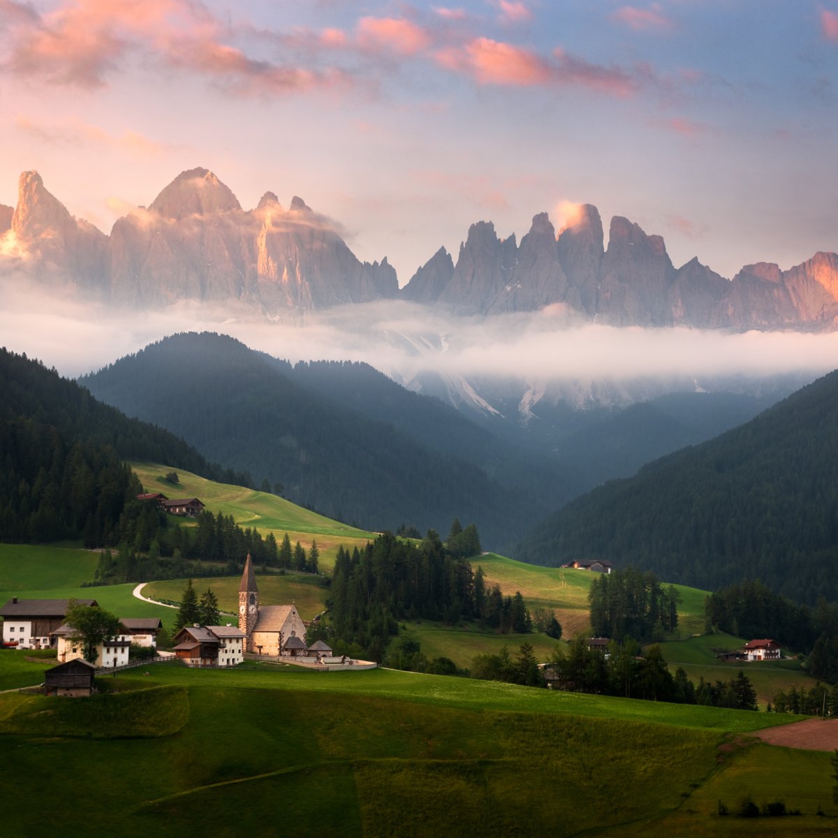Санта Магдалена Доломиты