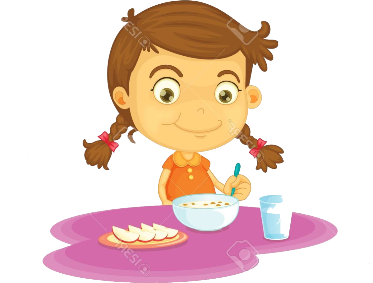 Нормальный завтрак для ребенка