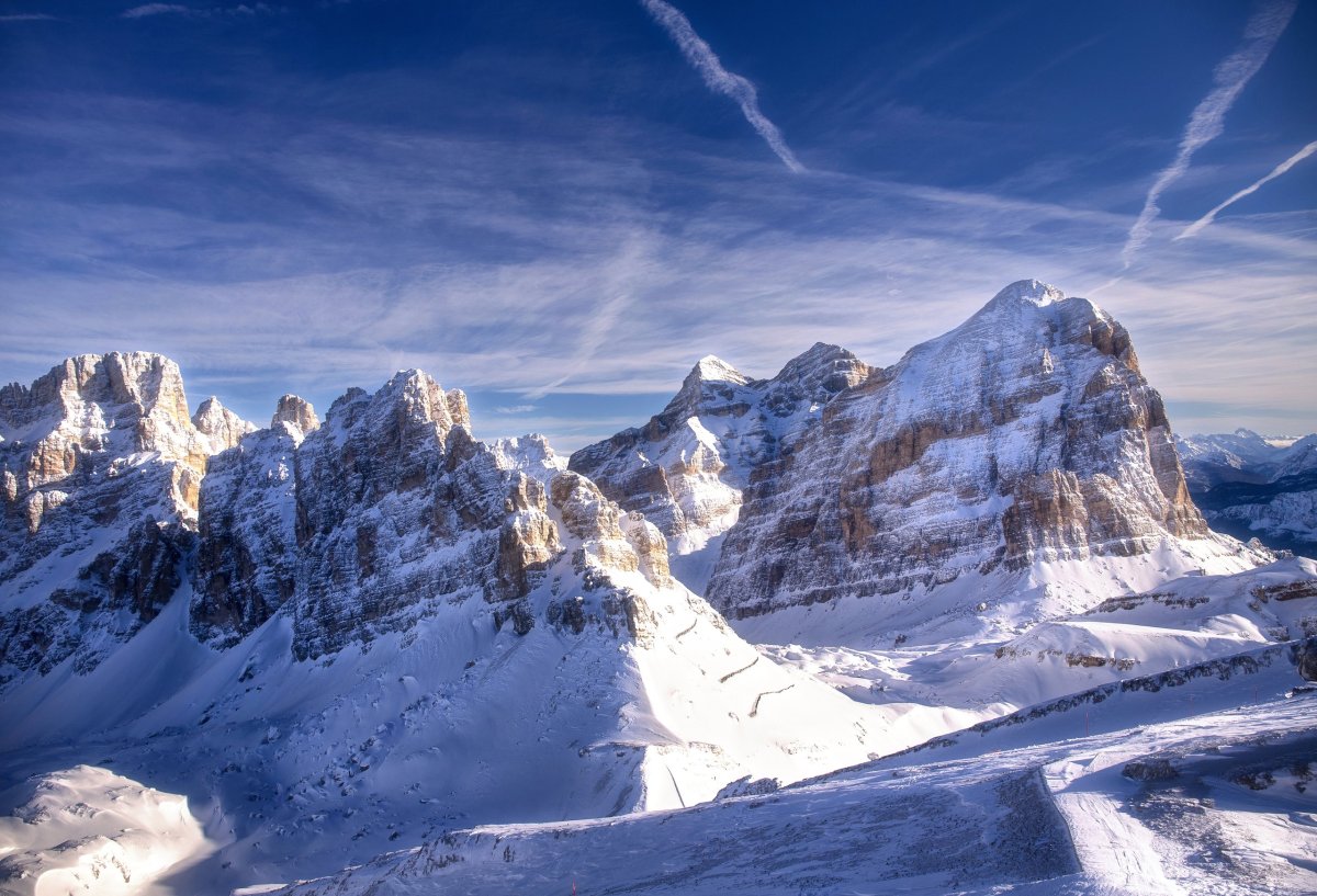 Италия горы Доломиты