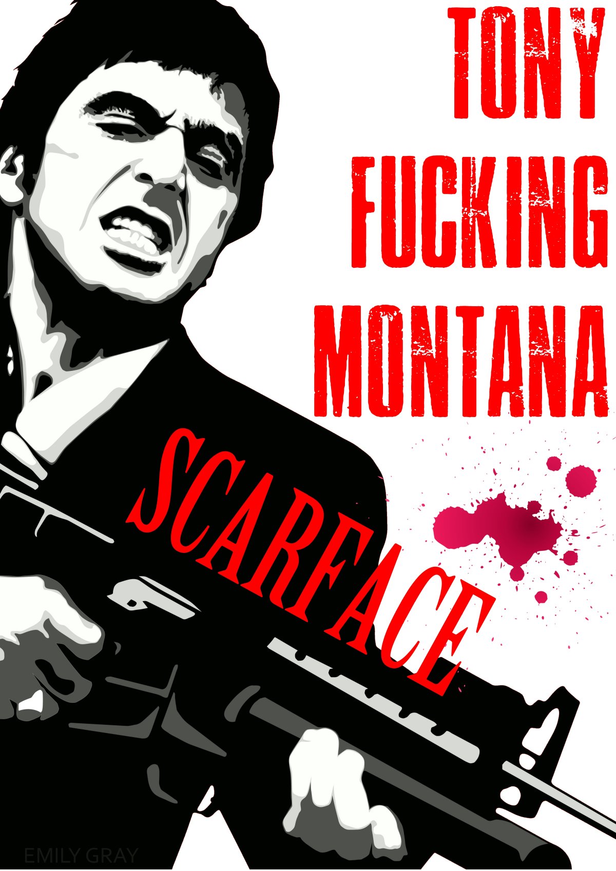 Аль Пачино лицо со шрамом