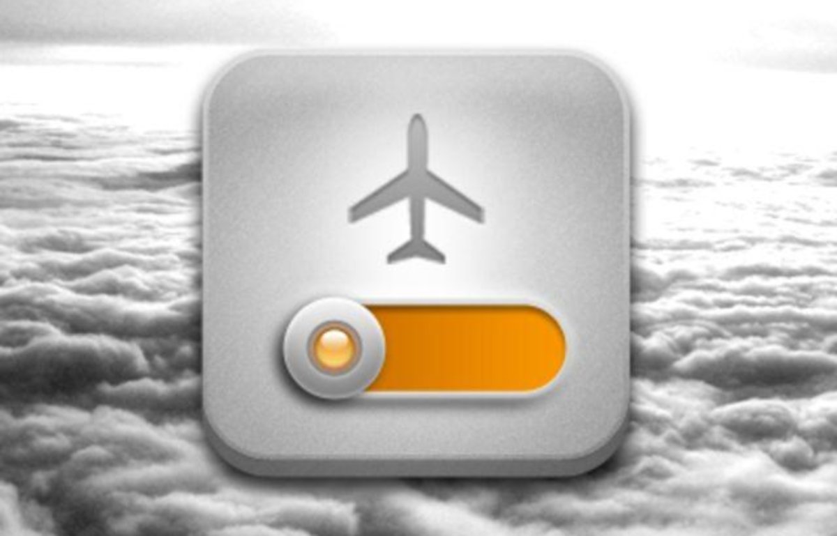Режим полета на айфоне