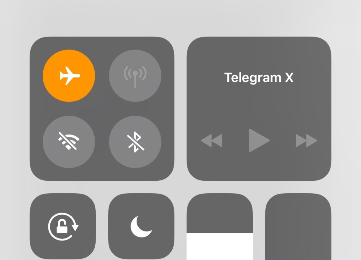 Авиарежим айфон