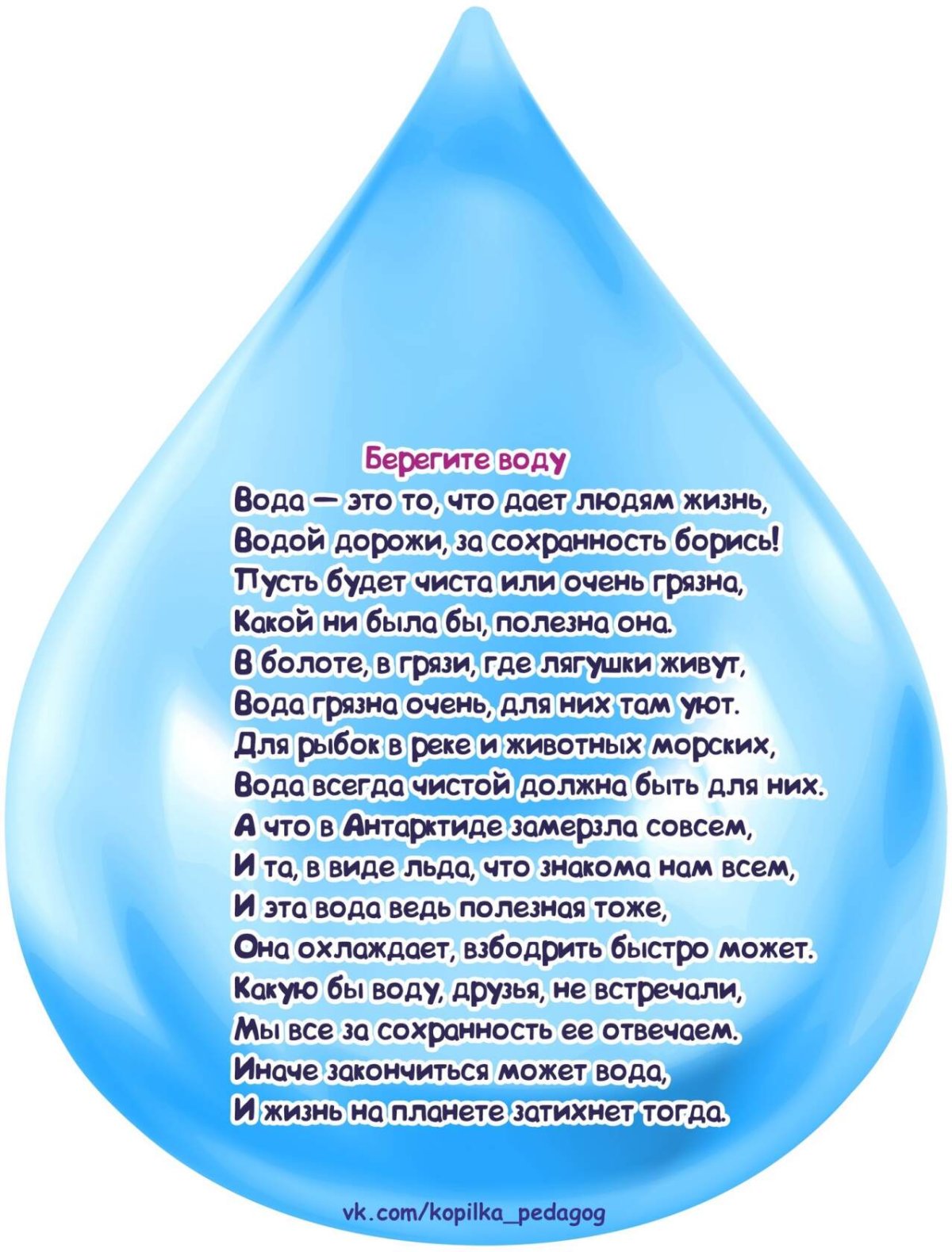 Презентация вода для дошкольников