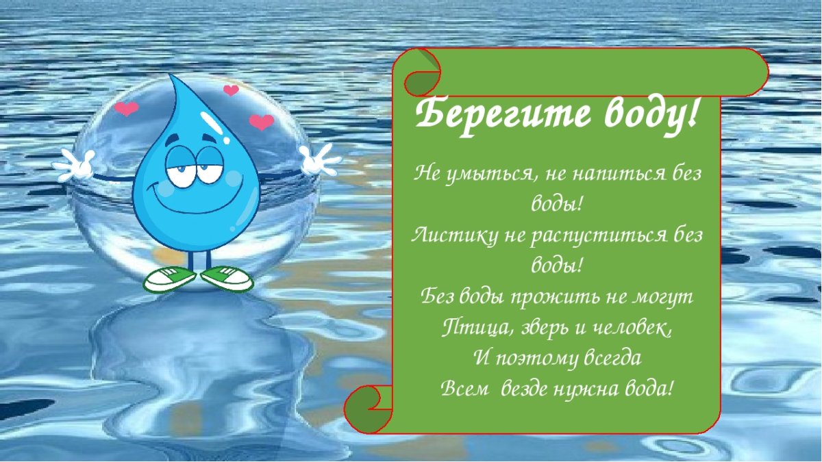 Проект вода для дошкольников