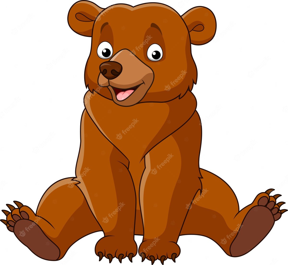 Стилизованный Медвежонок