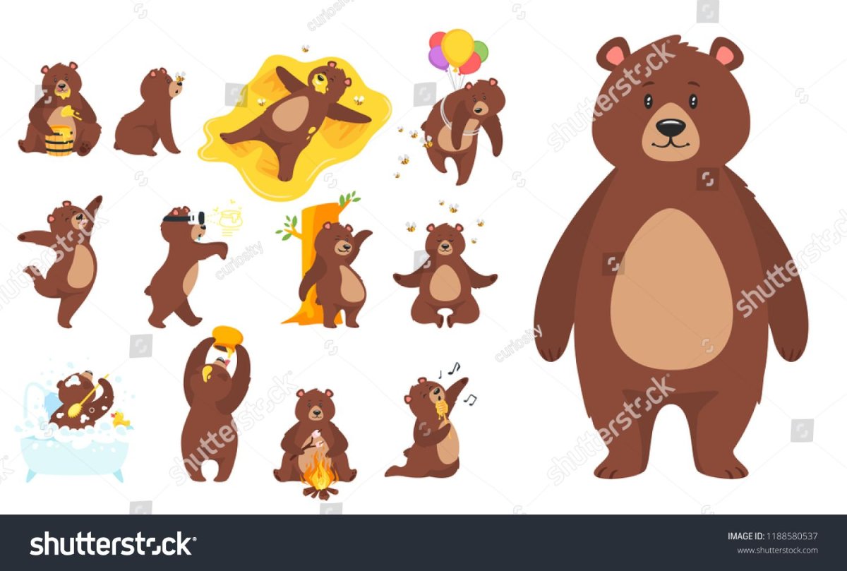 Нарисовать плюшевого медведя