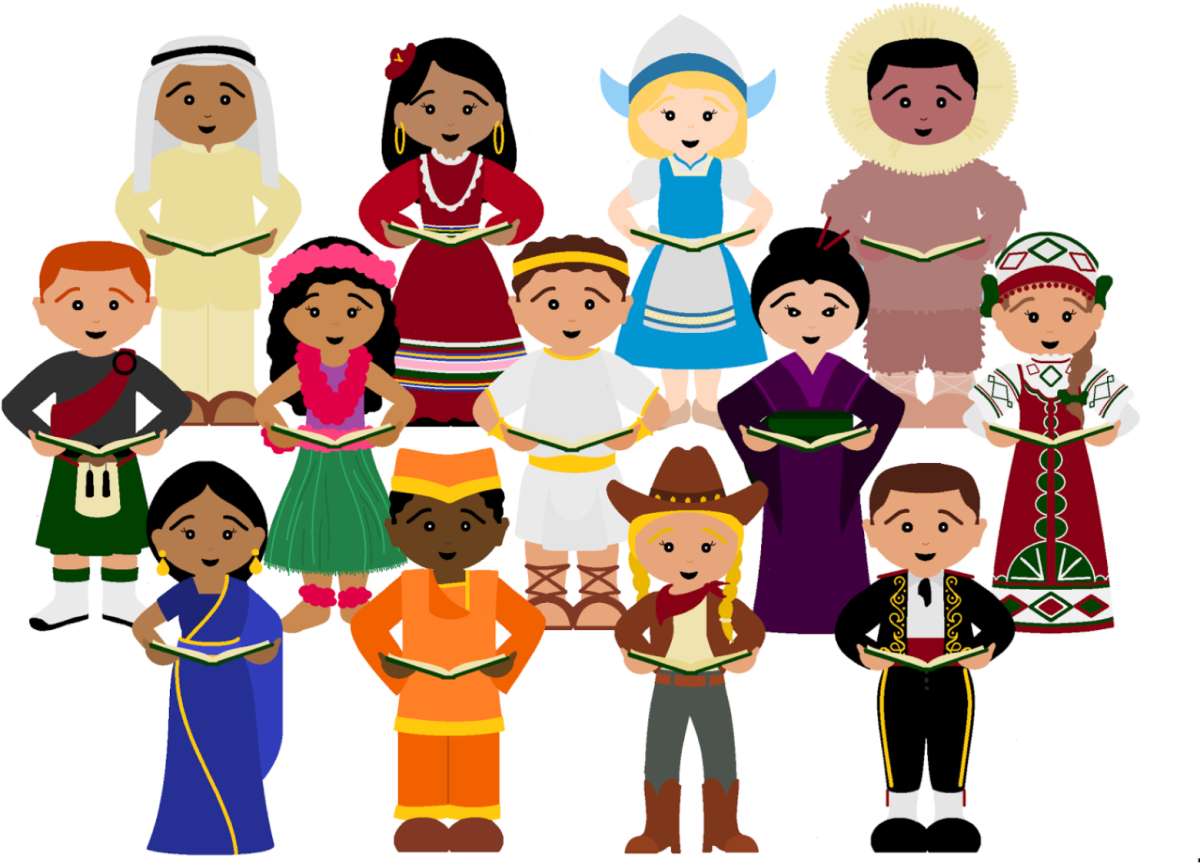 Нации людей для детей