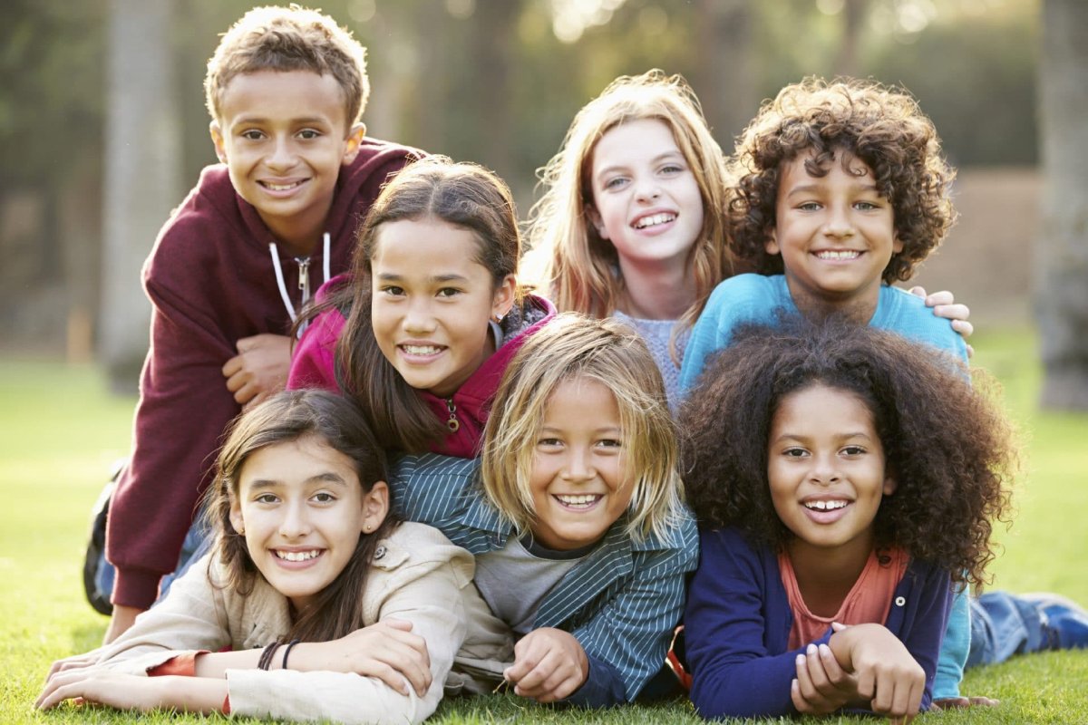 Дети разных национальностей