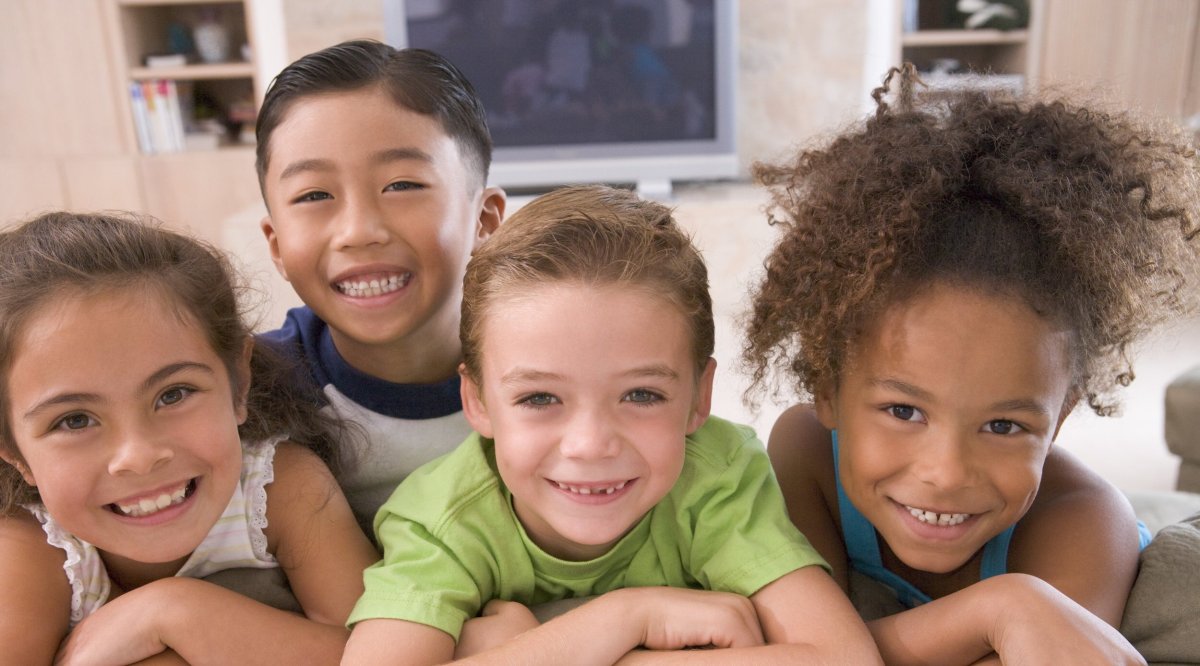 Дети разных рас