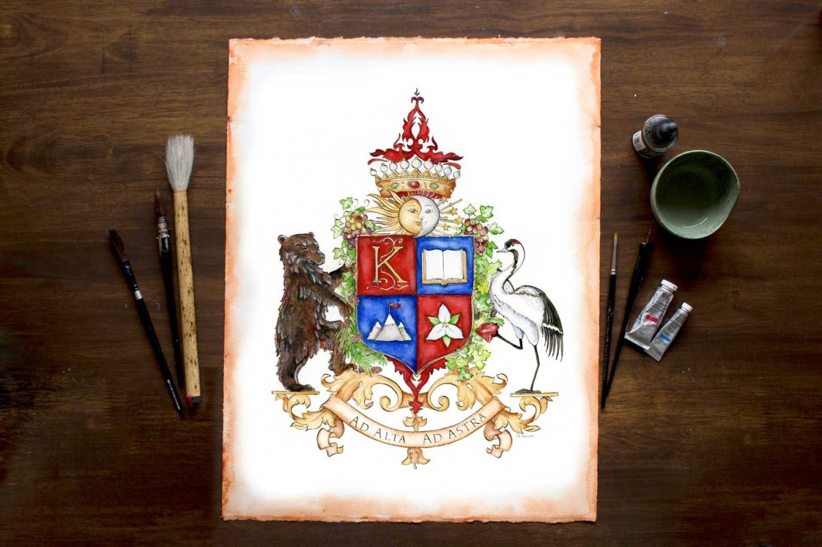 Герб фамилии Фомин