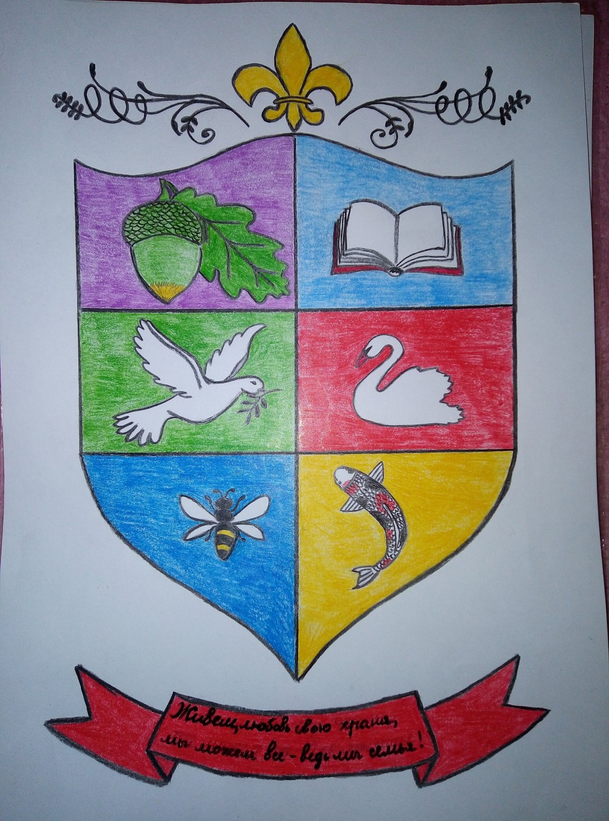 Герб семьи моряка