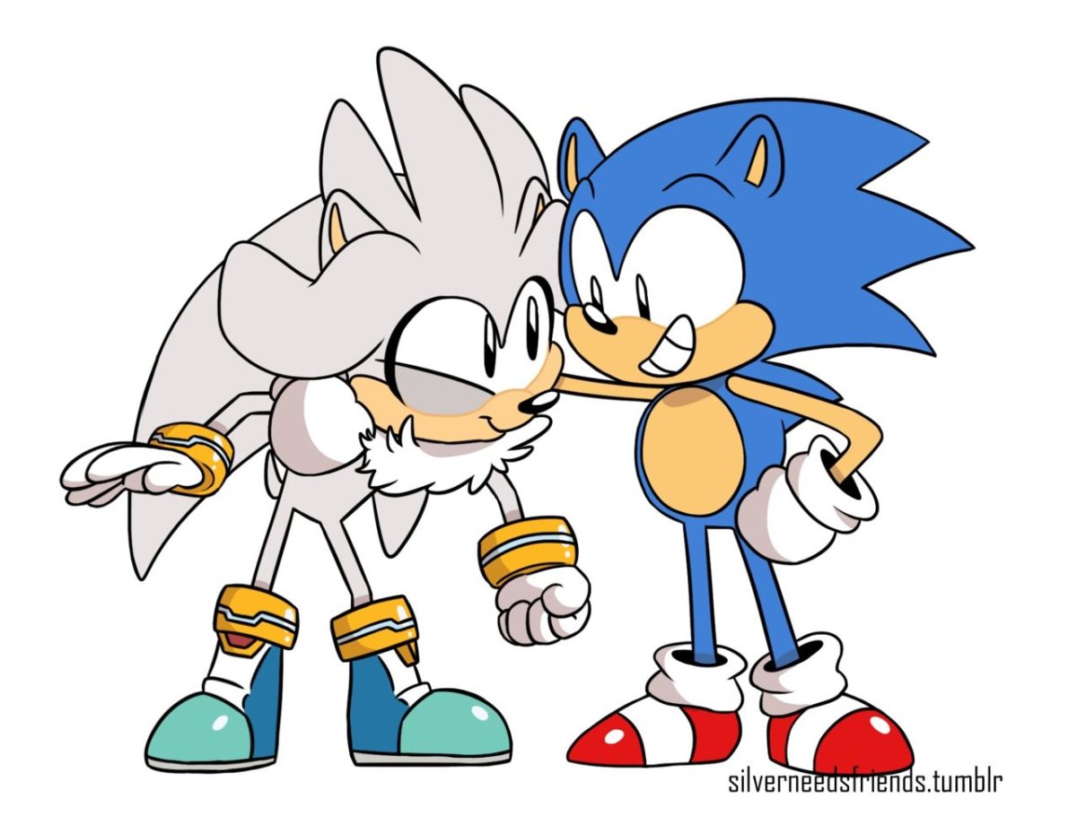 Сильвер из Соника арт