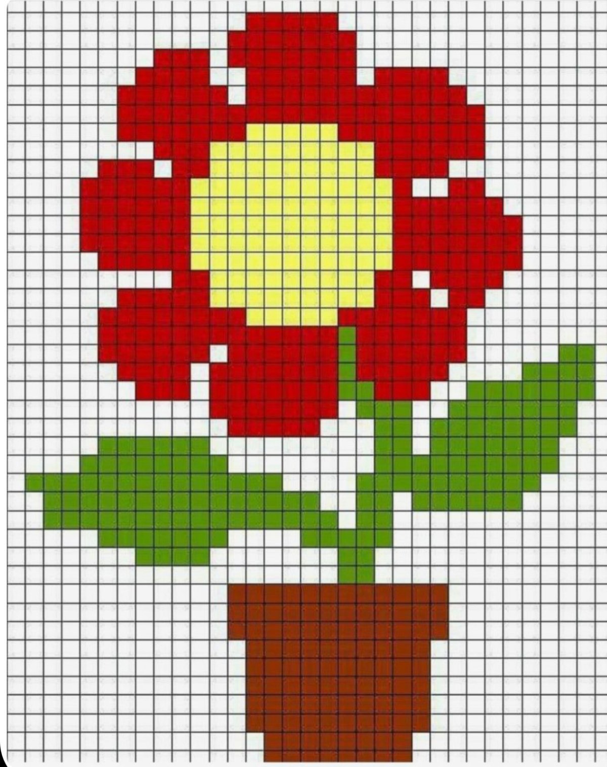 Blue Flower Cross Stitch pattern Acorns схема