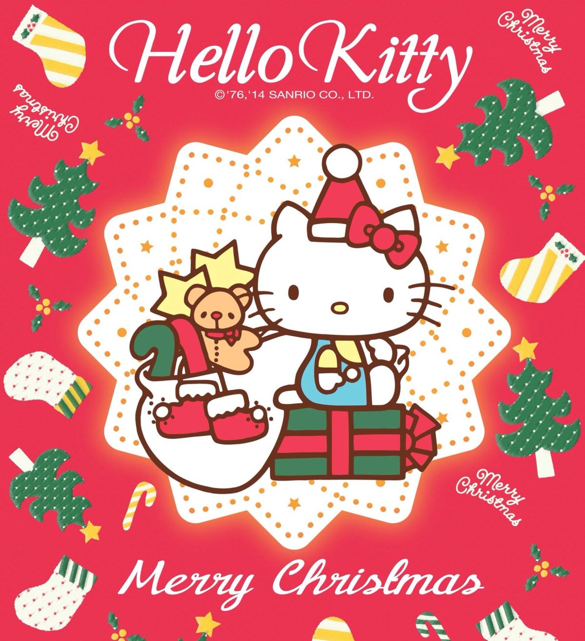 Новогодняя hello Kitty