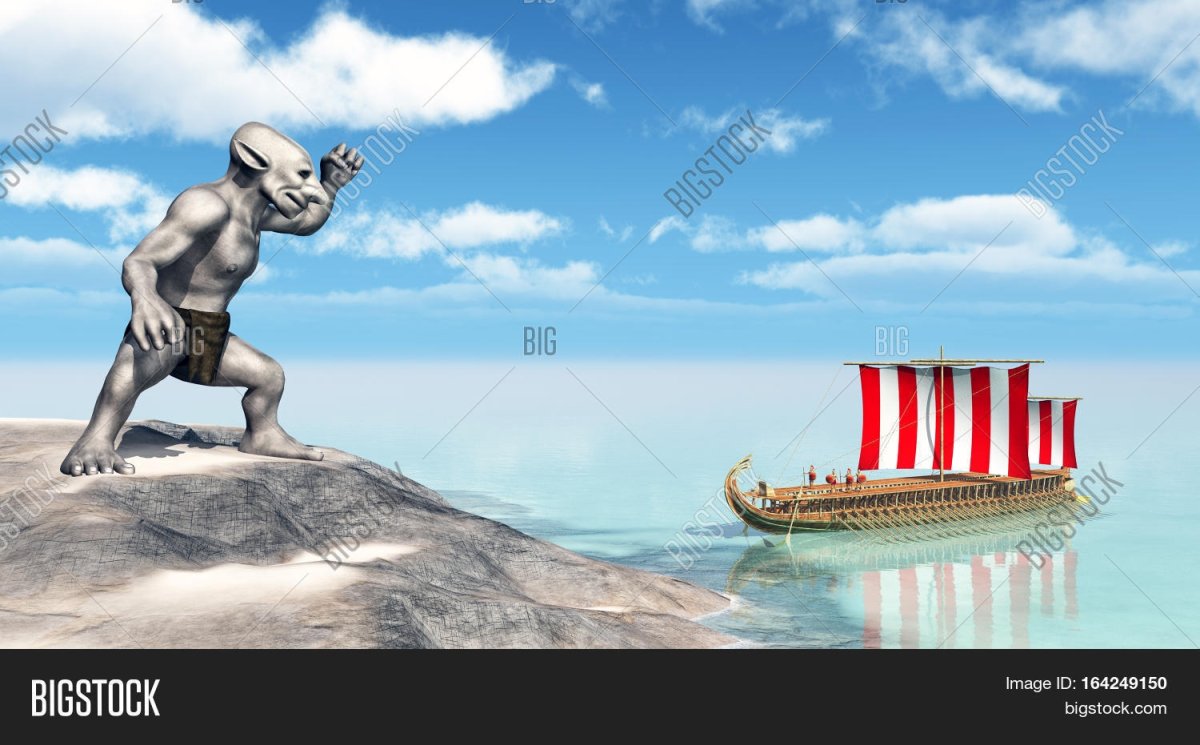 Playmobil 70470 Одиссей и Циклоп