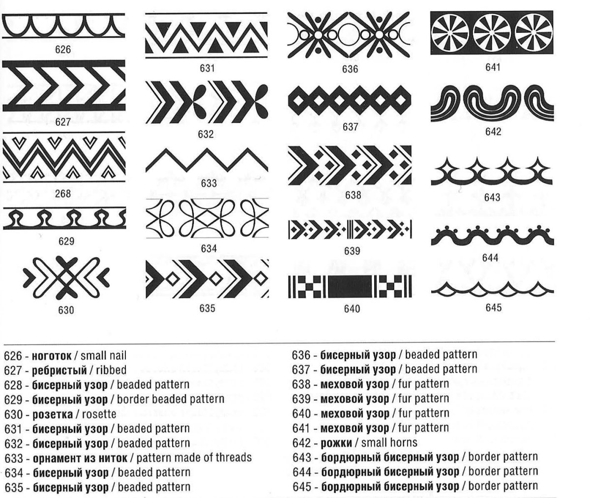 Якутские узоры