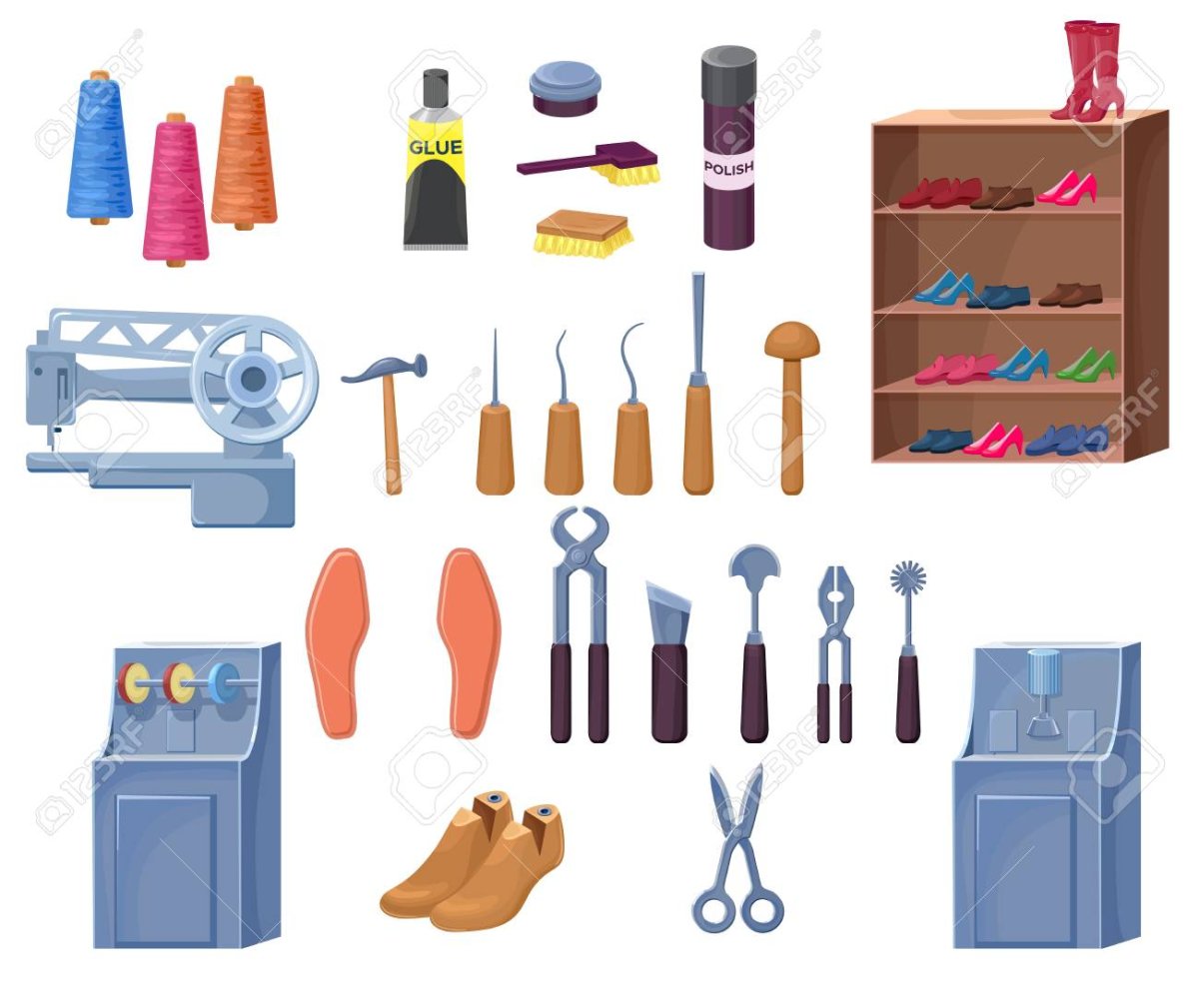 Инструменты сапожника для детей