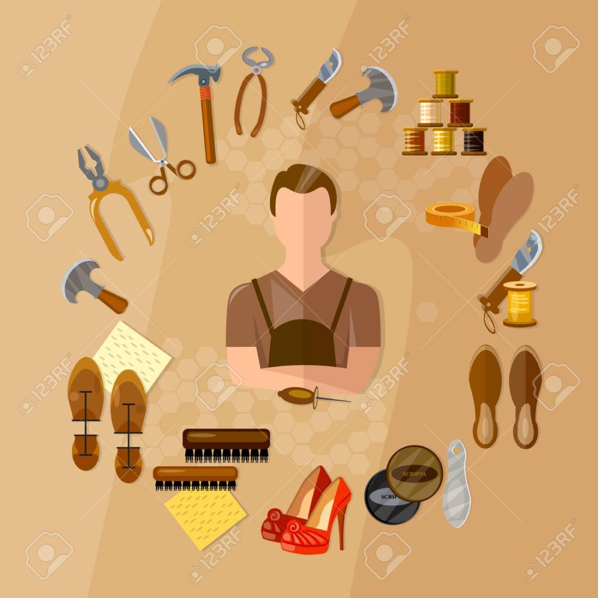 Сапожник мультяшный