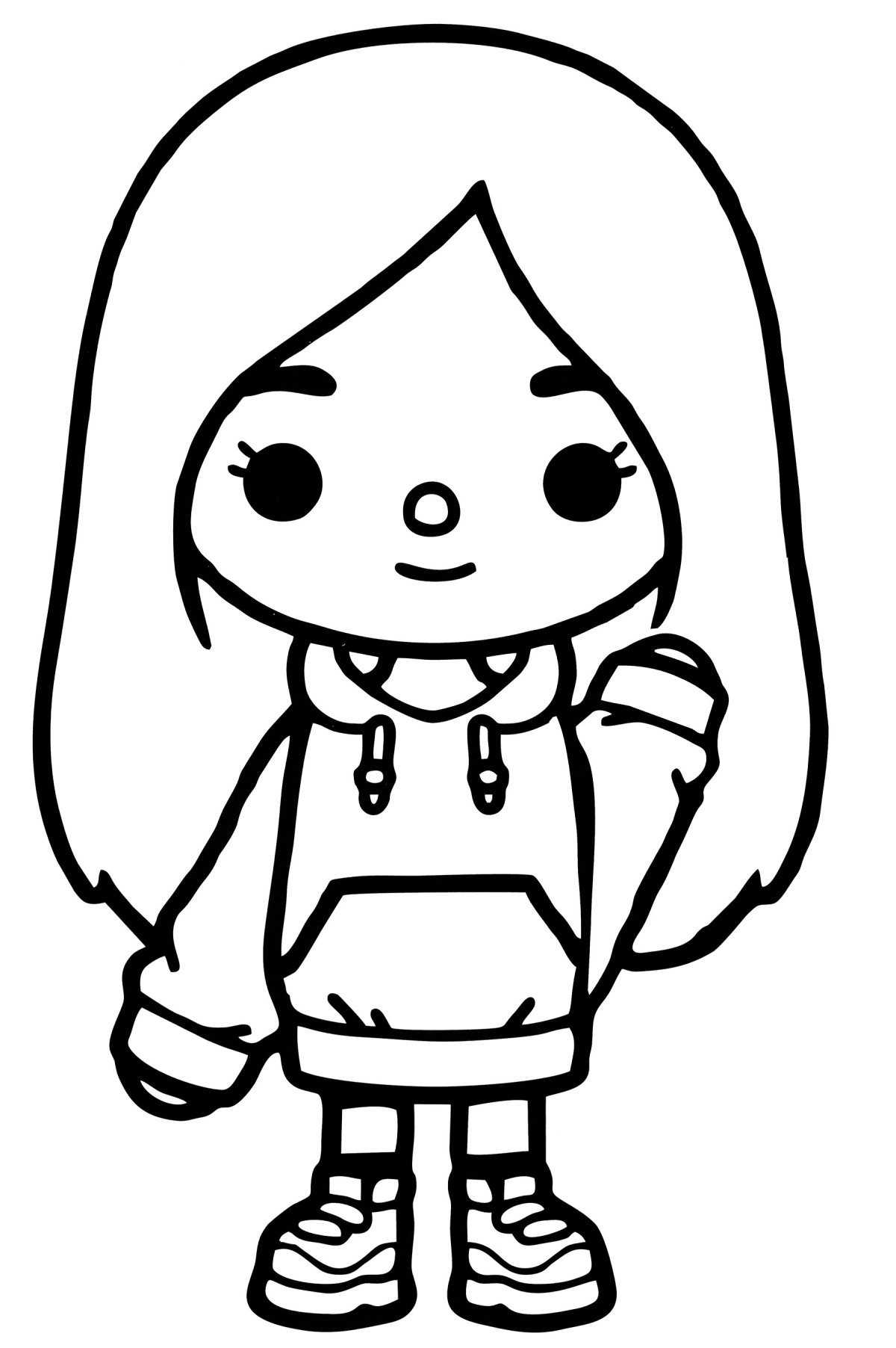 Тока бока персонажи девочки