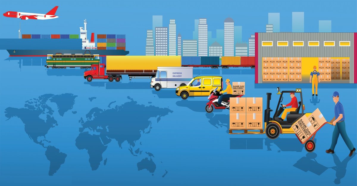 Пиктограмма логистики