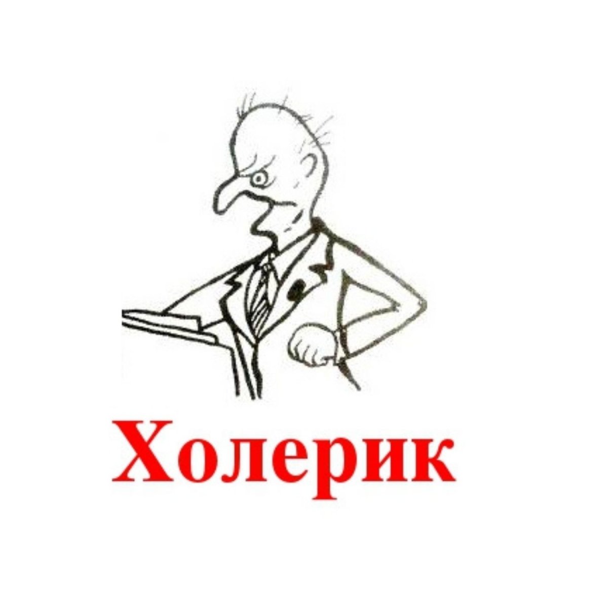 Холерик это человек который