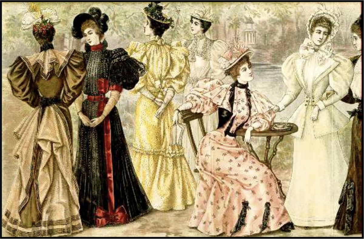 Стиль позитивизм в одежде 19 век