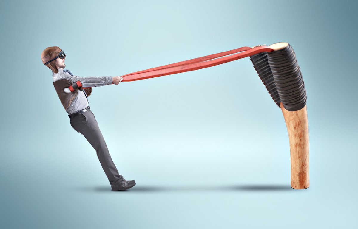 Натянутая рогатка