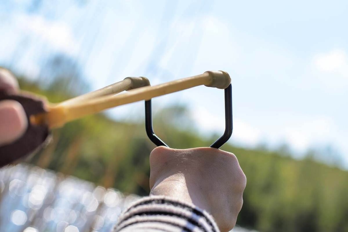 Рогатка из дерева