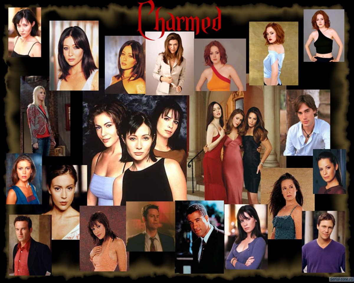 Зачарованные фотошоп