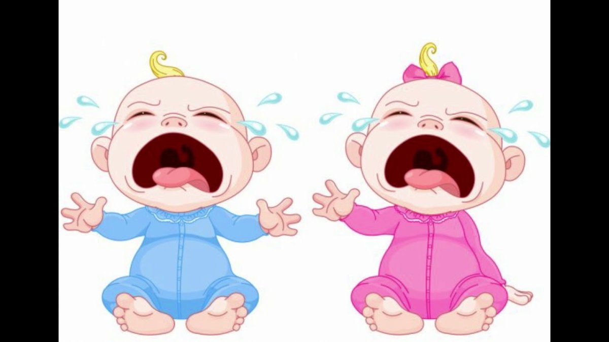 Малыш плачет для детей