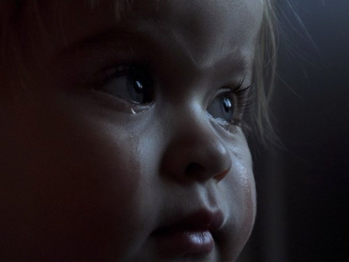 Лицо обиженного малыша