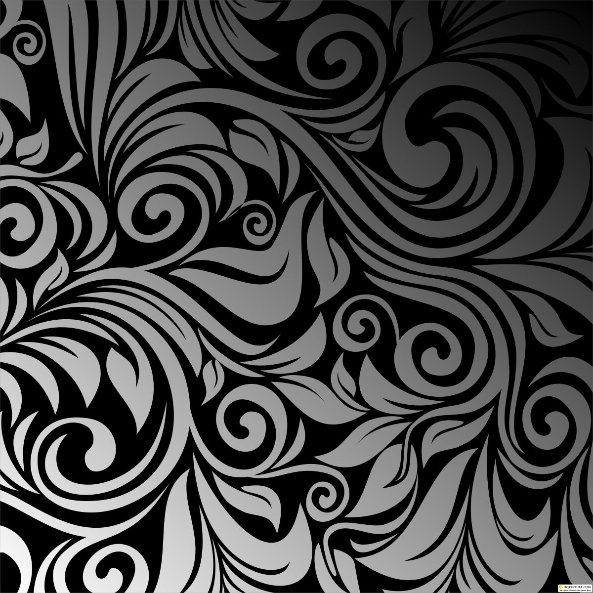 Черные узоры