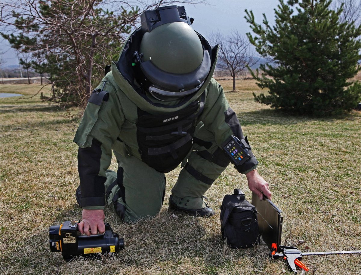 Противоминные ботинки Ратник