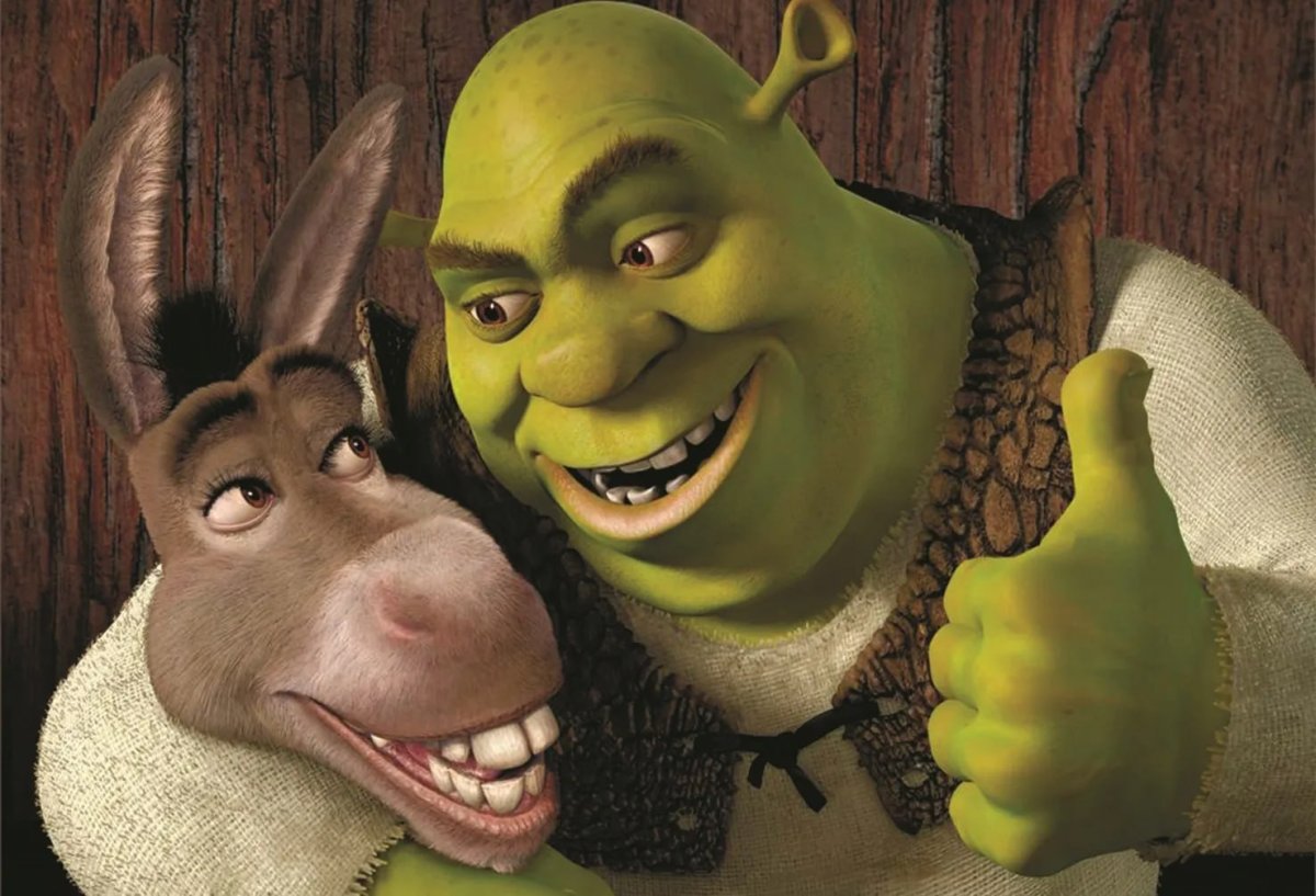Шрек мультфильм 2001