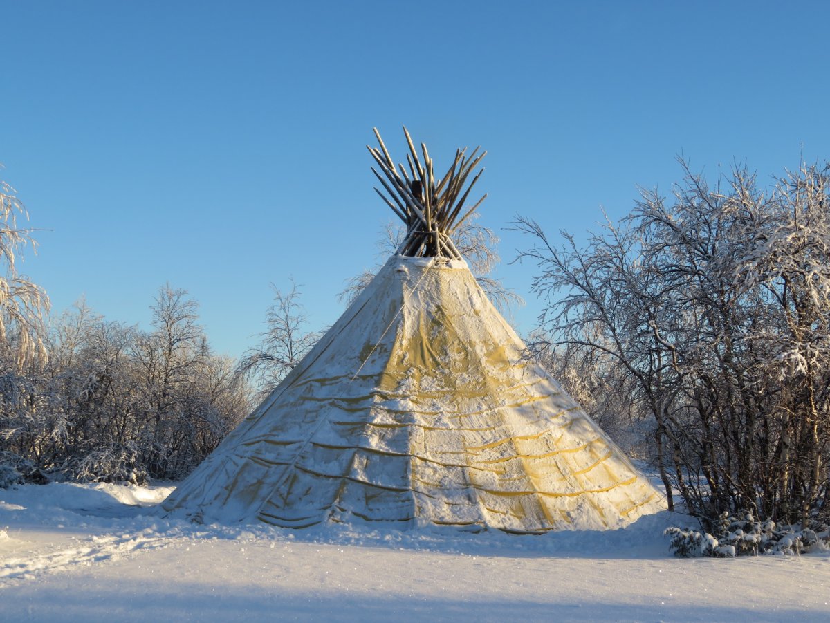 Вигвам индейцев вектор