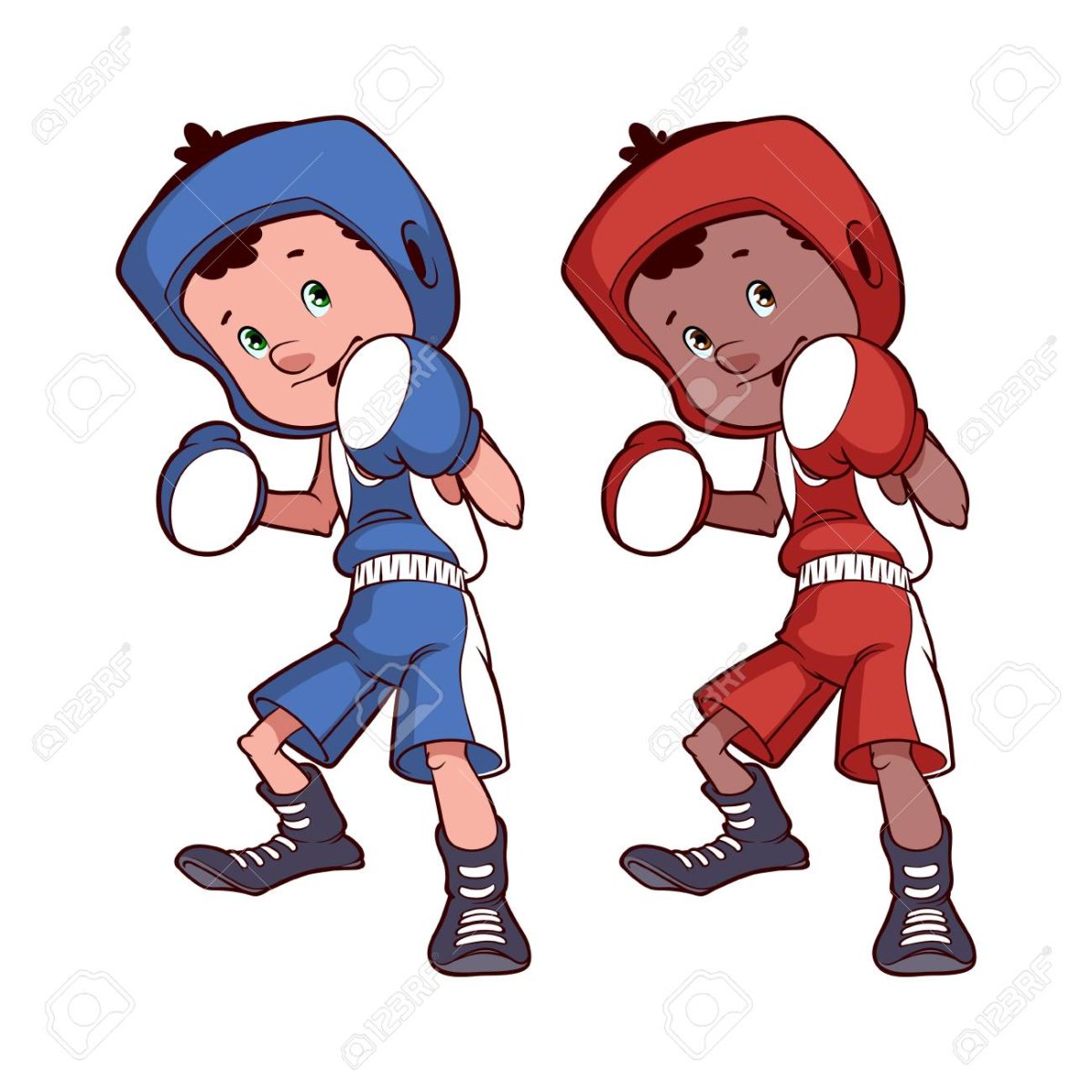 Мультяшные боксеры