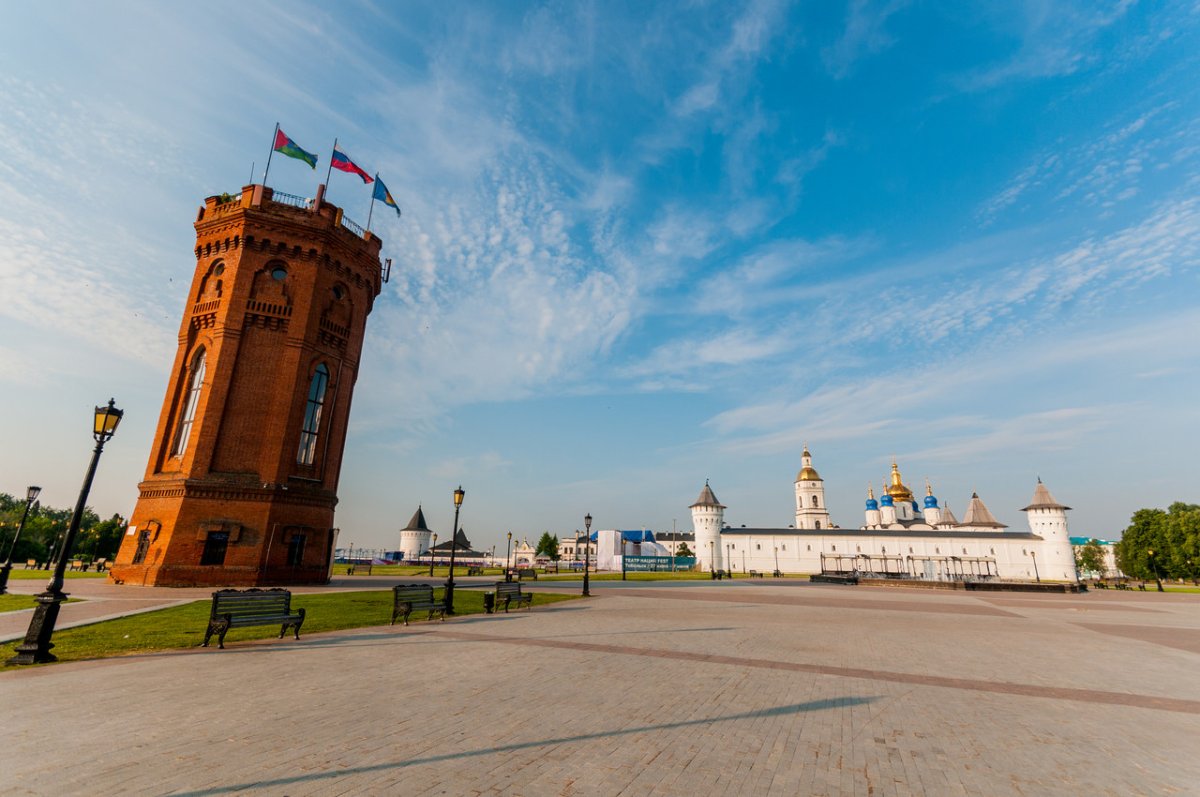 Достопримечательности Тобольска. Тобольский Кремль.