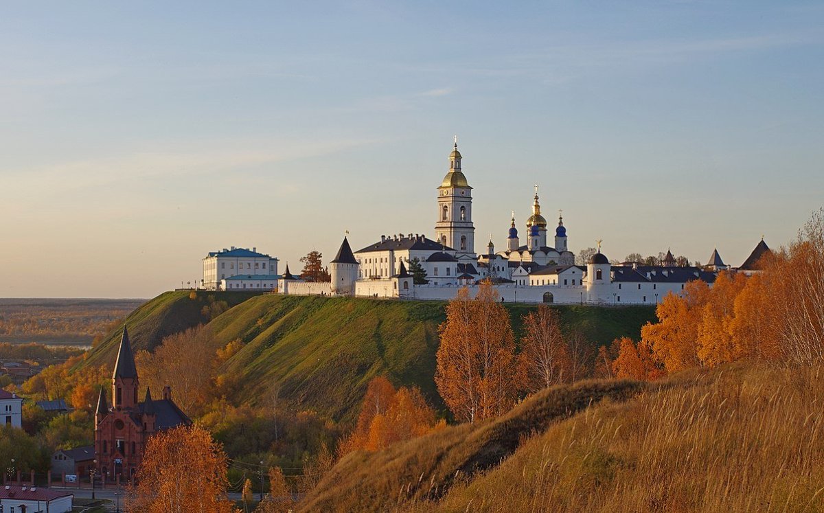 Ночной Кремль Тобольск