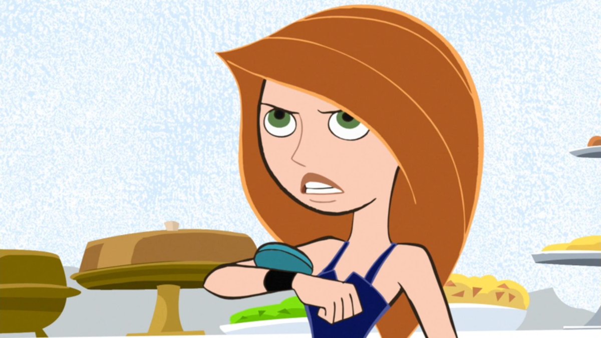 Надпись Kim possible