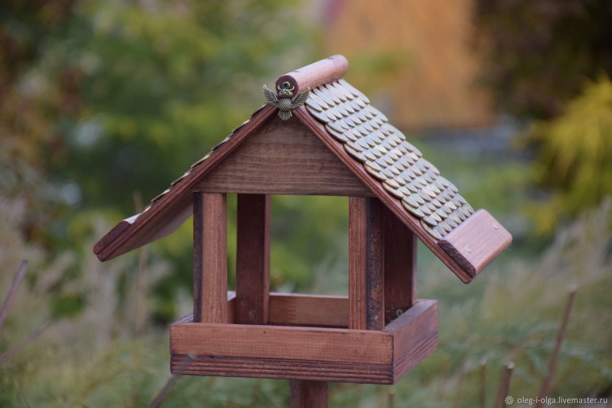 Креативная кормушка для птиц