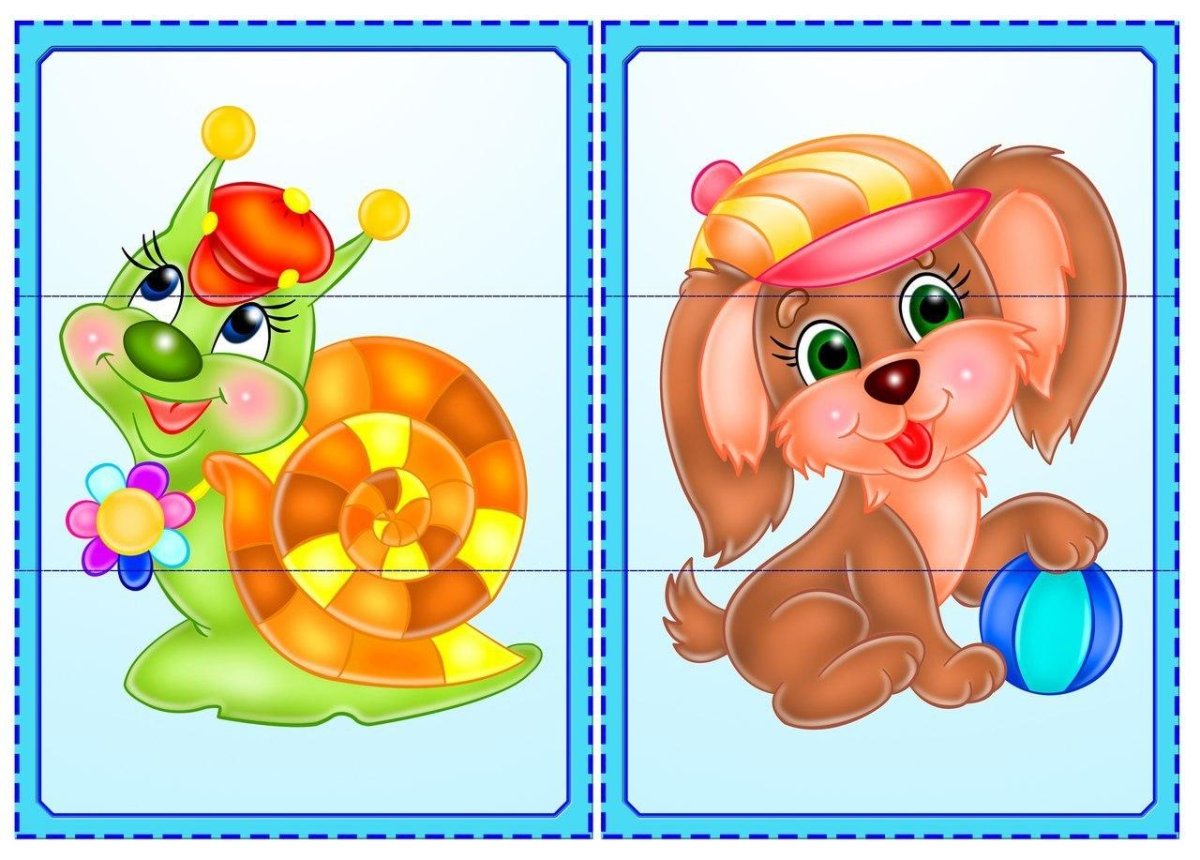 Пазлы для детей 2 лет