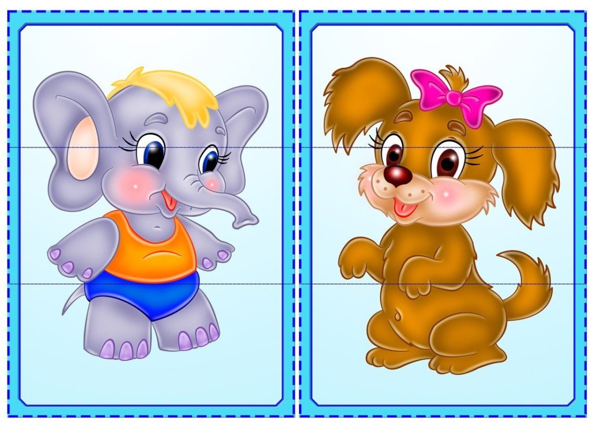 Развивающие пазлы для детей