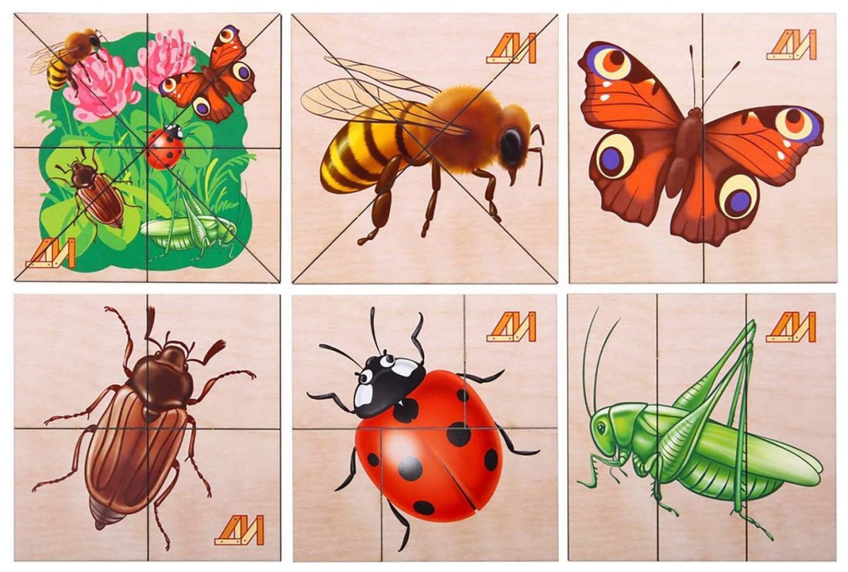 Пазлы по математике для дошкольников