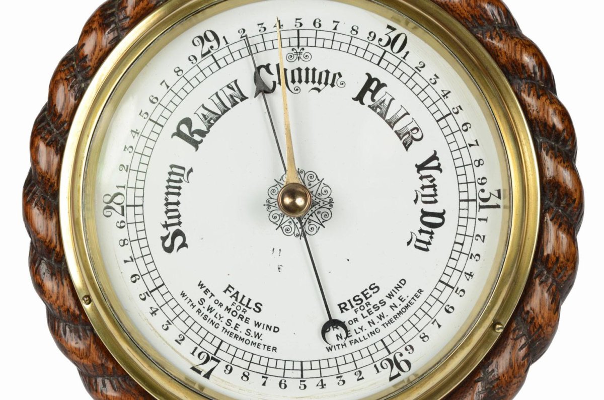 Барометр чертеж